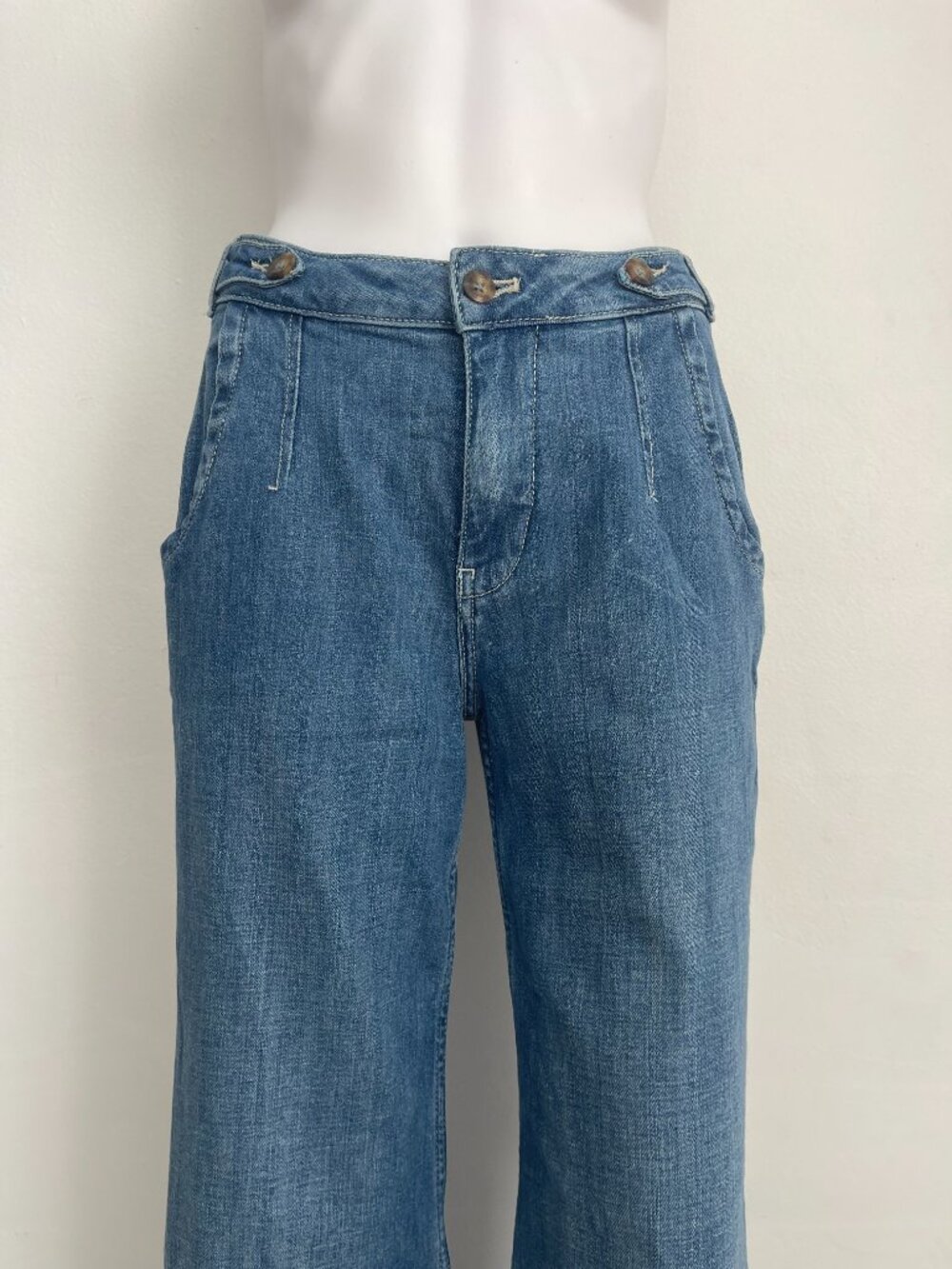Pilcro Tower Flare Mid-Rise Jeans - Picture 2 of 4